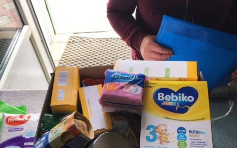 Re-distribution of our donations in Bohuslav